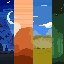 10 Parallax Pixel Art Backgrounds Pack #1 asset store icon